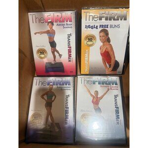 The Firm TransFIRMer 4 DVD Fitness Set Aerobic Body Shaping Jiggle Free Buns Sup